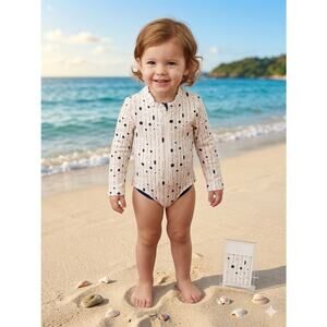 Wet swimwear brand toddlers rash guard swimsuit sz 2t